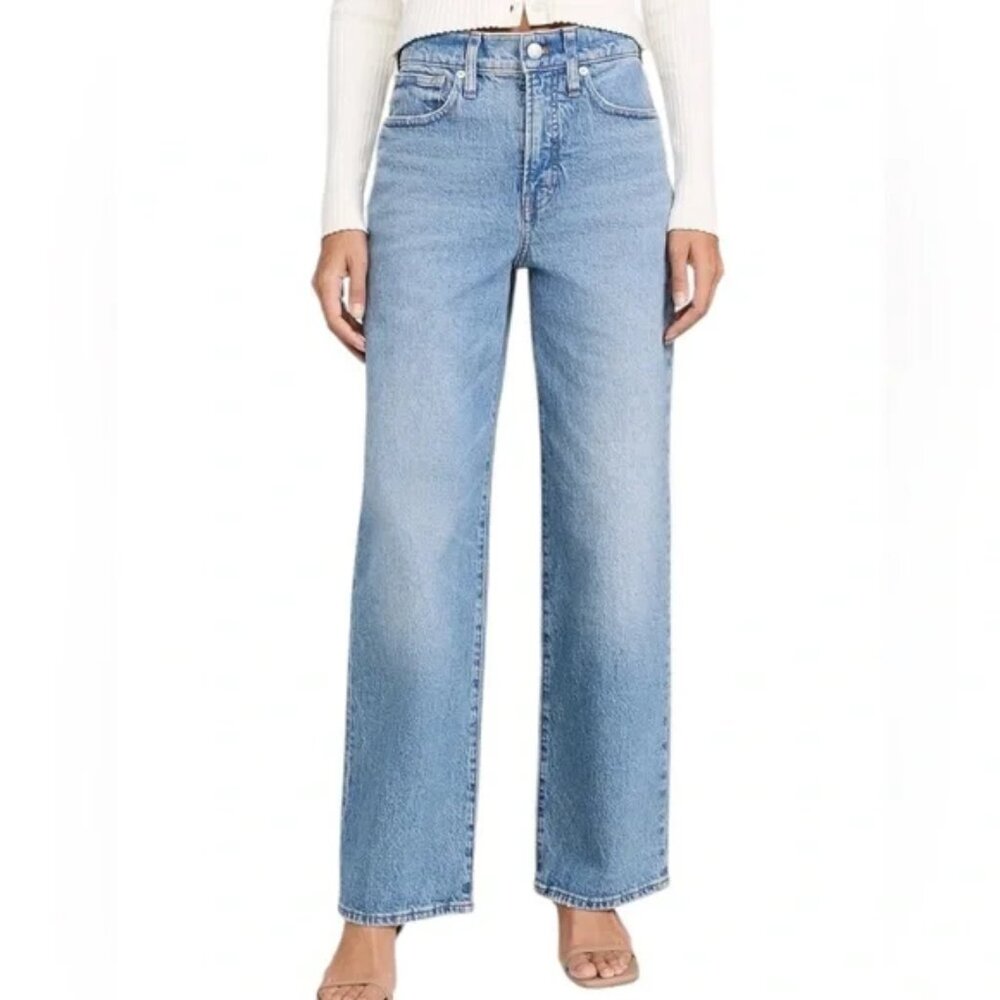 Madewell The Perfect Vintage Wide-Leg Jean in Size 28